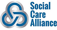 the logo for Social Care Alliance